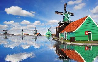 Amsterdam, nizozemsko podeželje in Floriade Expo 2