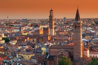 Verona, mesto Romea in Julije