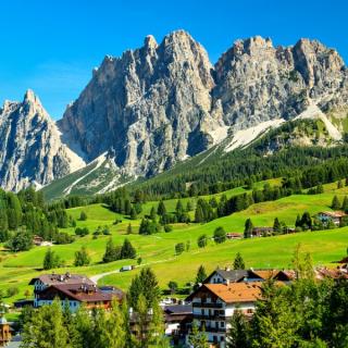 Idilična Tirolska in Dolomiti