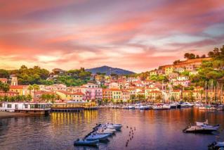 Čudovita toskanska mesta in Napoleonov otok Elba