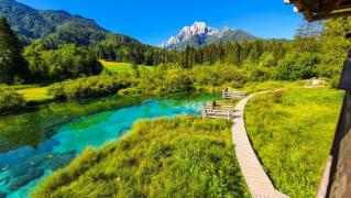 Alpska Slovenija - jezera, doline ...